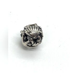 Trollbeads 925 Sterling Silver Treasures Seas Starfish Charm Bead 11328